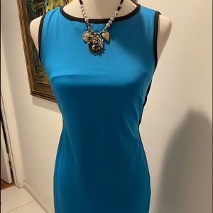 Isaac Mizrahi Royal Blue open Back Fitted Dress 2